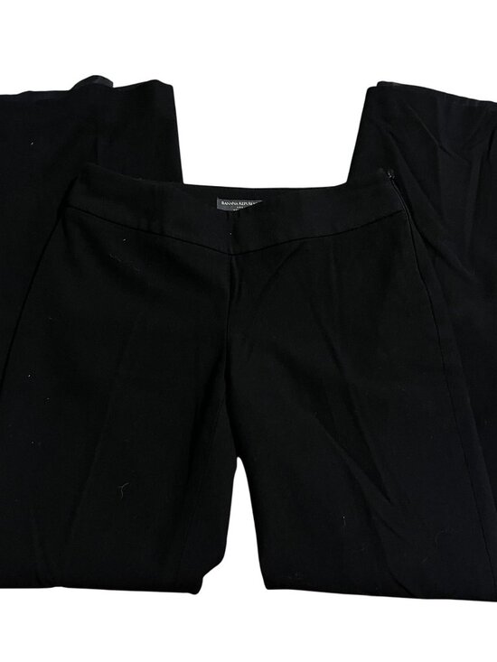 Banana Republic Womens Black Stretch Dress Pants  Sz 0 - Picture 1 of 9